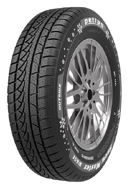 PETLAS M+S SNOWMASTER-W651 91H 205/60R15 · DOT 2019